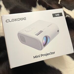 CLOKOWE M8 Mini Projector 2024